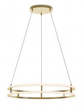AFX Lighting, Inc. GEMP32LAJUDGD - Gemini 32'' Pendant Led 55W 120-277V GD