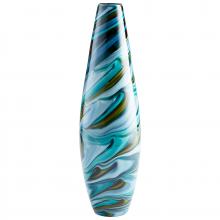 Cyan Designs 09503 - Chalcedony Vase Multi Colored Blue - Large