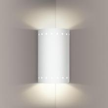 A-19 207CNR-A3 - Melos Corner Sconce: Cobalt Blue