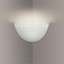 A-19 306CNR-A26 - Gran Cyprus Corner Sconce: Pinot Noir