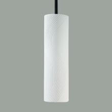 A-19 MP06-A16-BCC - Crossroads Mini Pendant: Twilight Blue (Black Cord & Canopy)