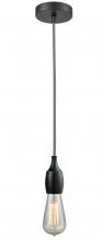 Innovations Lighting 100BK-10BW-3BK - Chelsea - 1 Light - 2 inch - Matte Black - Cord hung - Mini Pendant