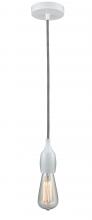 Innovations Lighting 100W-10BW-3W - Chelsea - 1 Light - 2 inch - White - Cord hung - Mini Pendant