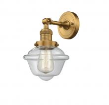Innovations Lighting 203-BB-G532 - Oxford - 1 Light - 8 inch - Brushed Brass - Adjustable Sconce