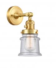 Innovations Lighting 203SW-SG-G184S - Canton - 1 Light - 5 inch - Satin Gold - Adjustable Sconce