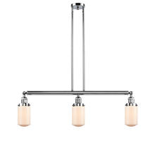 Innovations Lighting 213-PC-G311 - Dover - 3 Light - 37 inch - Polished Chrome - Stem Hung - Adjustable Island Light