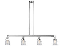 Innovations Lighting 214-PC-G184S - Canton - 4 Light - 51 inch - Polished Chrome - Stem Hung - Adjustable Island Light