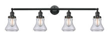 Innovations Lighting 215-BK-G192 - Bellmont - 4 Light - 42 inch - Matte Black - Adjustable Bath Vanity Light