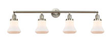 Innovations Lighting 215-SN-G191 - Bellmont - 4 Light - 42 inch - Brushed Satin Nickel - Adjustable Bath Vanity Light