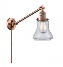 Innovations Lighting 237-AC-G192 - Bellmont - 1 Light - 8 inch - Antique Copper -Adjustable Swing Arm