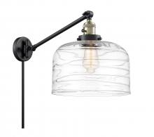 Innovations Lighting 237-BAB-G713-L - Bell - 1 Light - 12 inch - Black Antique Brass -Adjustable Swing Arm