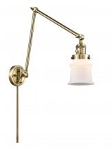 Innovations Lighting 238-AB-G181S - Canton - 1 Light - 8 inch - Antique Brass -Adjustable Swing Arm