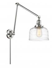 Innovations Lighting 238-PC-G713 - Bell - 1 Light - 8 inch - Polished Chrome -Adjustable Swing Arm