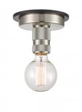 Innovations Lighting 431-1F-BSN - Aurora - 1 Light - 2 inch - Black Satin Nickel - Flush Mount
