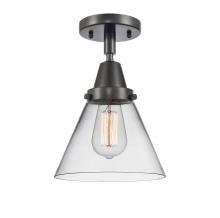Innovations Lighting 447-1C-BK-G42 - Cone - 1 Light - 8 inch - Matte Black - Flush Mount