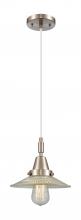 Innovations Lighting 447-1P-SN-G2 - Halophane - 1 Light - 9 inch - Brushed Satin Nickel - Mini Pendant