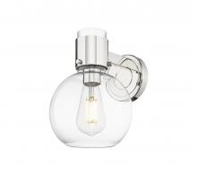 Innovations Lighting 464-1W-PN-G464B-7CL - Lawton Sphere - 1 Light - 8 inch - Polished Nickel - Sconce