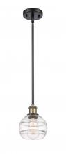 Innovations Lighting 516-1S-BAB-G556-6CL - Rochester - 1 Light - 6 inch - Black Antique Brass - Mini Pendant