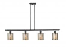 Innovations Lighting 516-4I-BK-G116 - Cobbleskill - 4 Light - 48 inch - Matte Black - Cord hung - Island Light