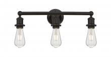 Innovations Lighting 616-3W-OB - Edison - 3 Light - 20 inch - Oil Rubbed Bronze - Bath Vanity Light