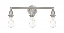 Innovations Lighting 616-3W-SN - Edison - 3 Light - 20 inch - Satin Nickel - Bath Vanity Light