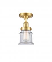 Innovations Lighting 916-1C-SG-G182S - Canton - 1 Light - 6 inch - Satin Gold - Flush Mount