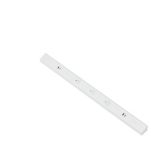 American Lighting ATOM-120V-30-WH - ATOM 30INCH POWER STRIP, WHITE FINISH, 3 20A TR RECEPTACLES, 2 USB, 1 RESET SWITCH