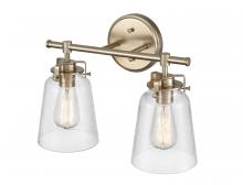 Millennium 4412-MG - Amberose 2-Light Vanity Modern Gold