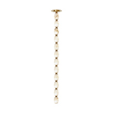Visual Comfort & Co. Modern Collection SLPD55130ALBHABR - Collier Alabaster 36 Pendant