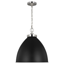 Visual Comfort & Co. Studio Collection CP1301MBKPN - Wellfleet Large Dome Pendant