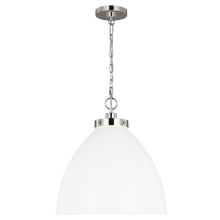 Visual Comfort & Co. Studio Collection CP1301MWTPN - Wellfleet Large Dome Pendant